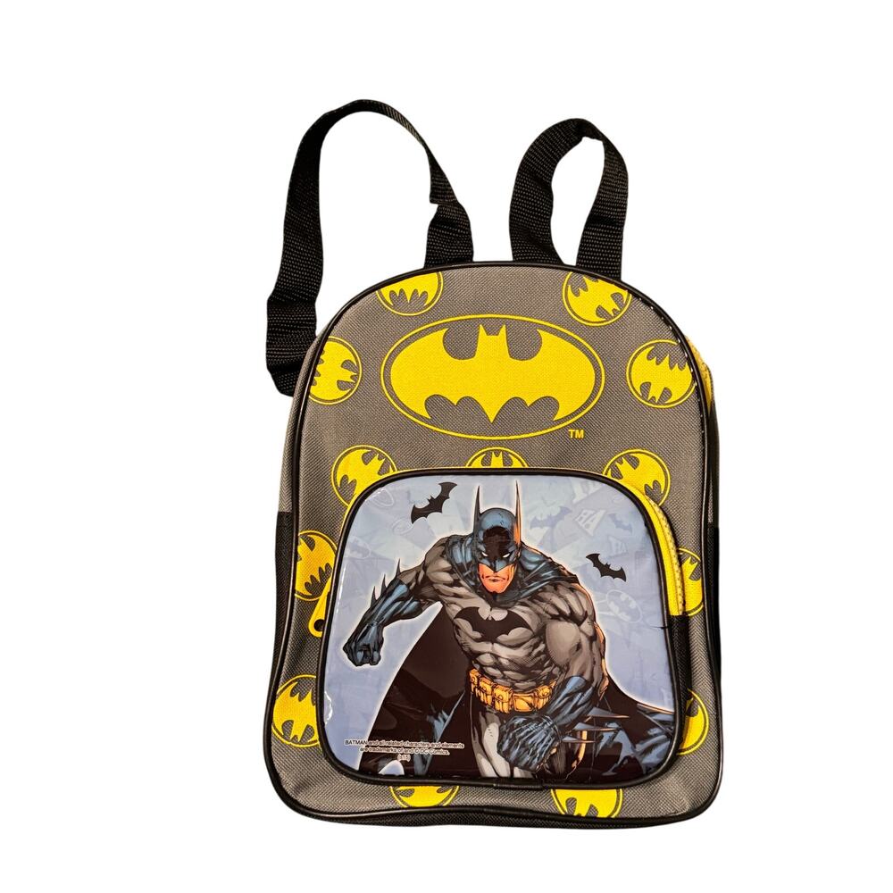 Small Batman backpack distributed by Walgreens.